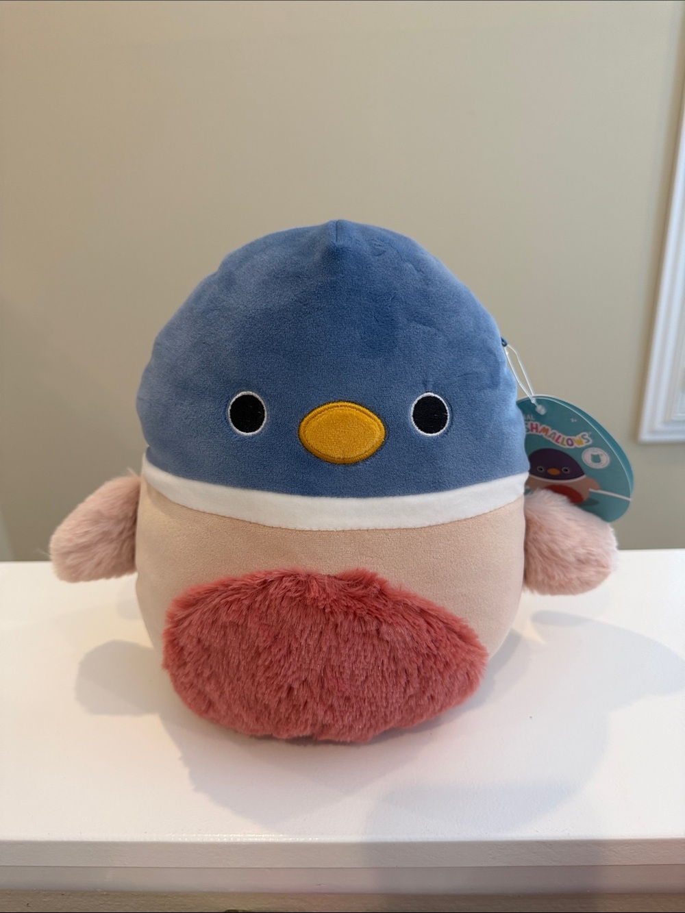 NWT 8” Wes the Blue Mallard Duck Squishmallow